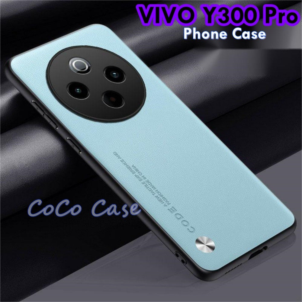 For VIVO Y300 Pro Cover Silicone Professional Full Case Classic Simple Solid Color Phone Case Cover sweatproof
