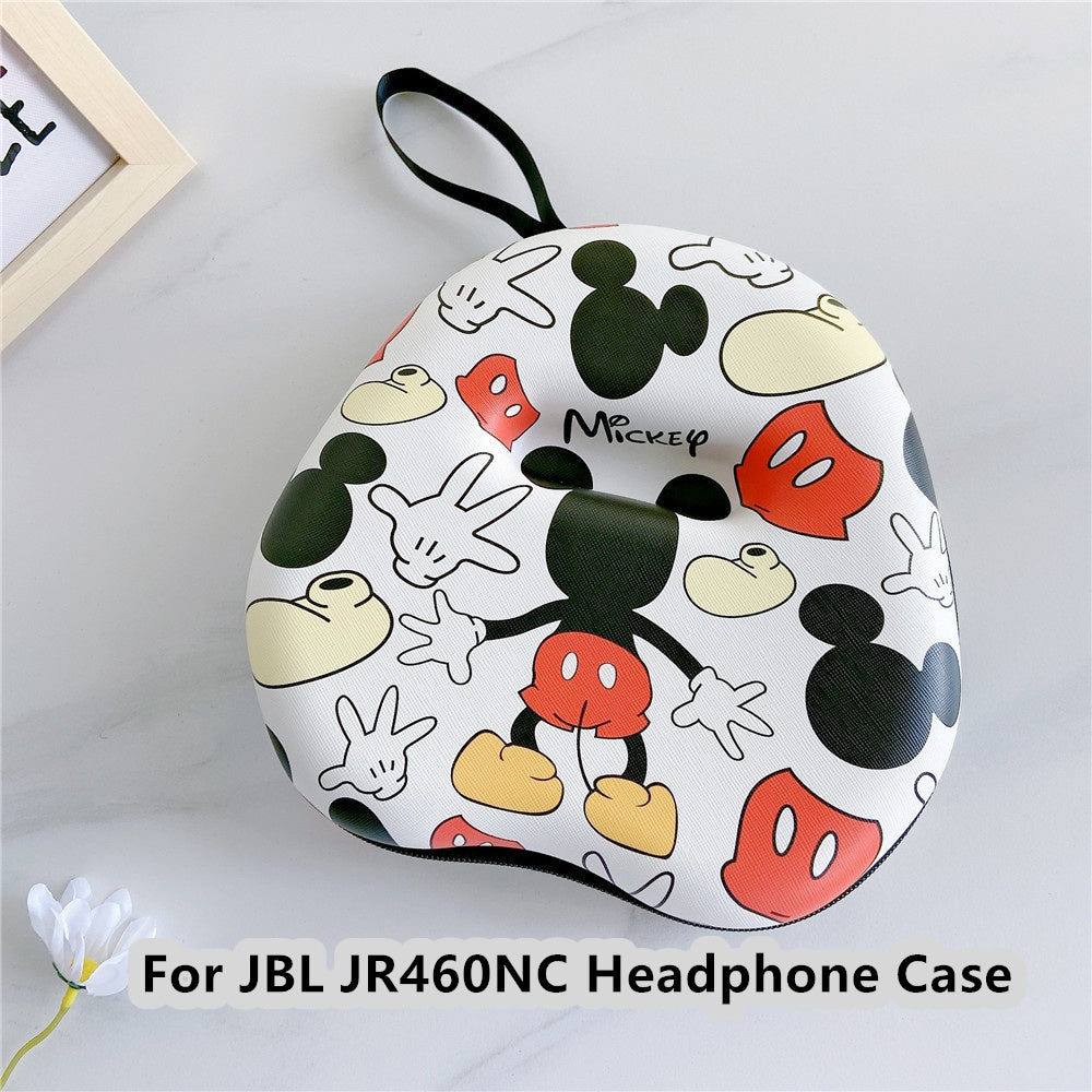For JBL JR460NC Headphone Case Cartoon Creative Patterns Headset Earpads Storage Bag Casing Box