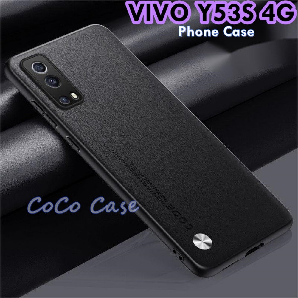 For VIVO Y53S 4G Cover Silicone Professional Full Case Classic Simple Solid Color Phone Case Cover sweatproof
