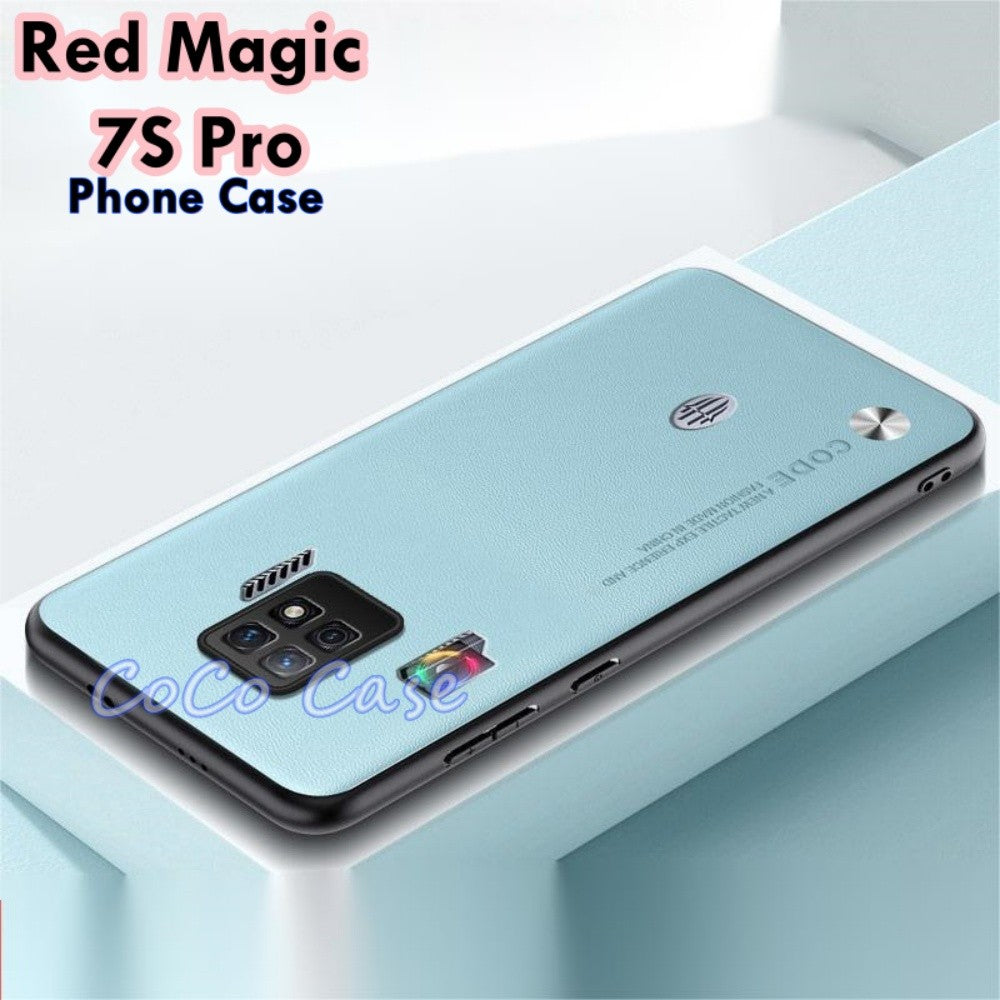 For Red Magic 7S Pro Cover Silicone Professional Full Case Classic Simple Solid Color Phone Case Cover sweatproof