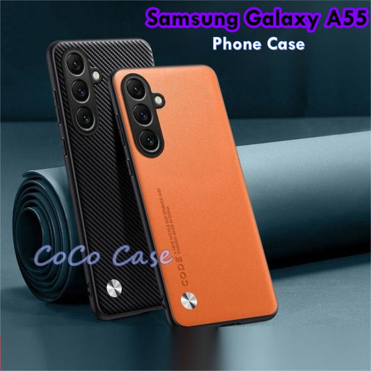 For Samsung Galaxy A55 Cover Silicone Professional Full Case Classic Simple Solid Color Phone Case Cover sweatproof
