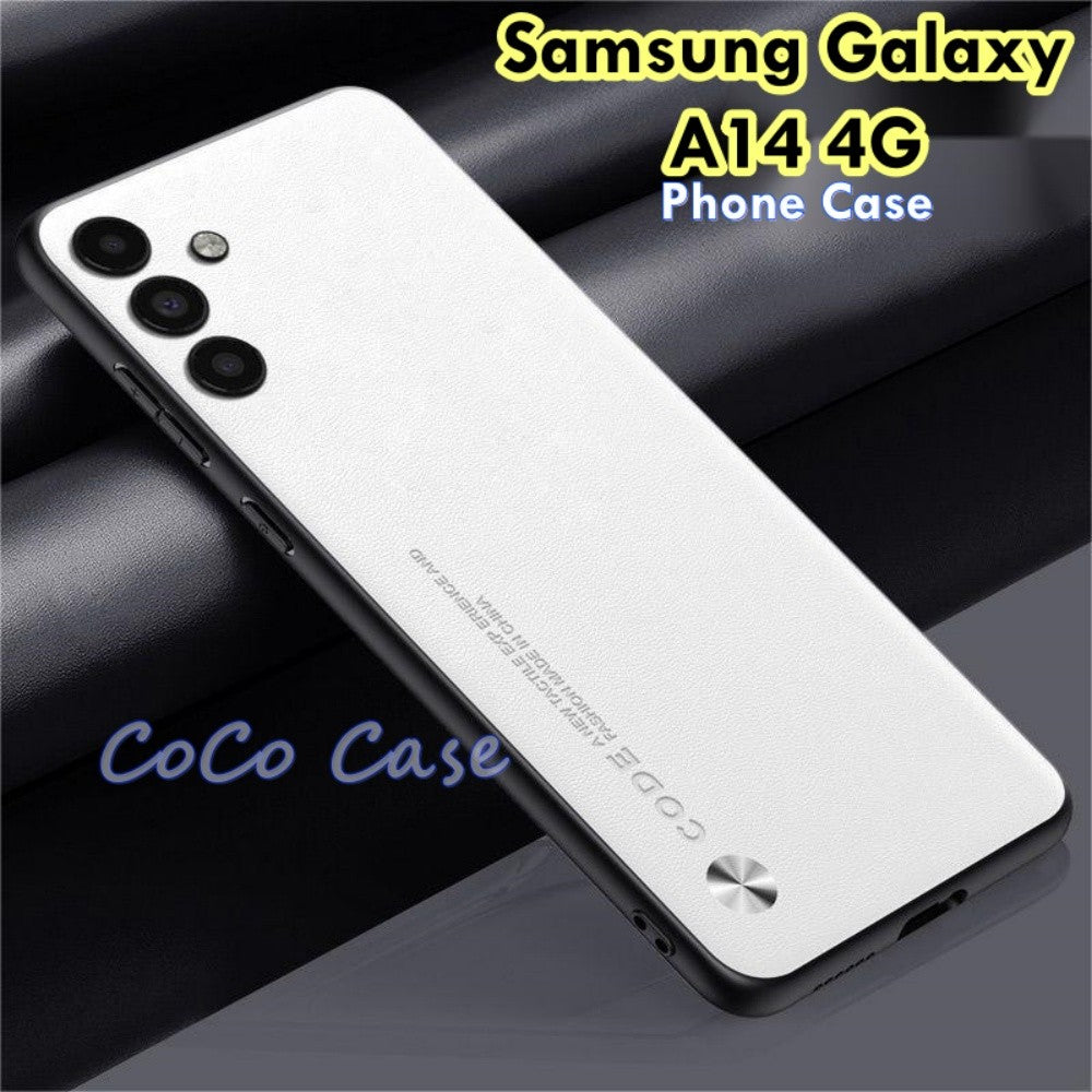 For Samsung Galaxy A14 4G Cover Silicone Professional Full Case Classic Simple Solid Color Phone Case Cover sweatproof