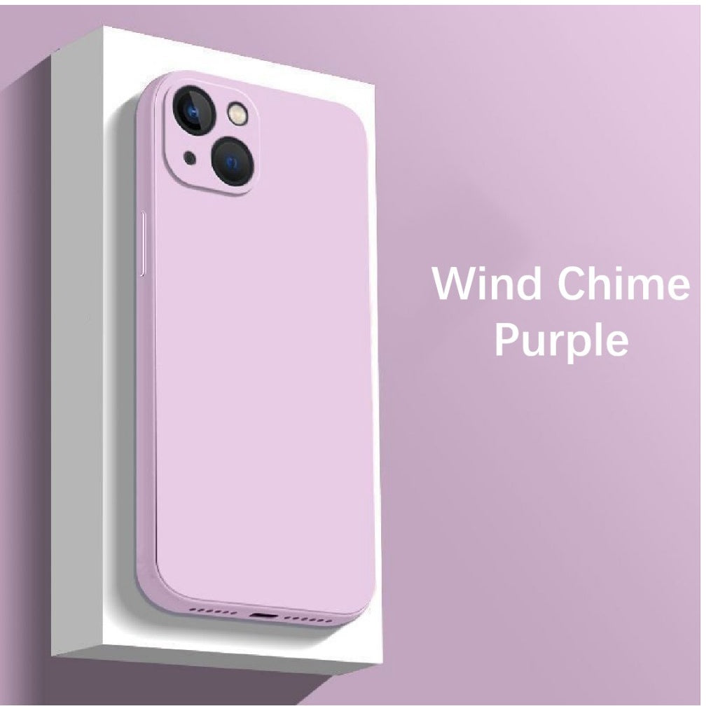 For Honor 20S Cover Drop and wear resistant Silicone Full Case Classic Simple Solid Color Phone Case Cover