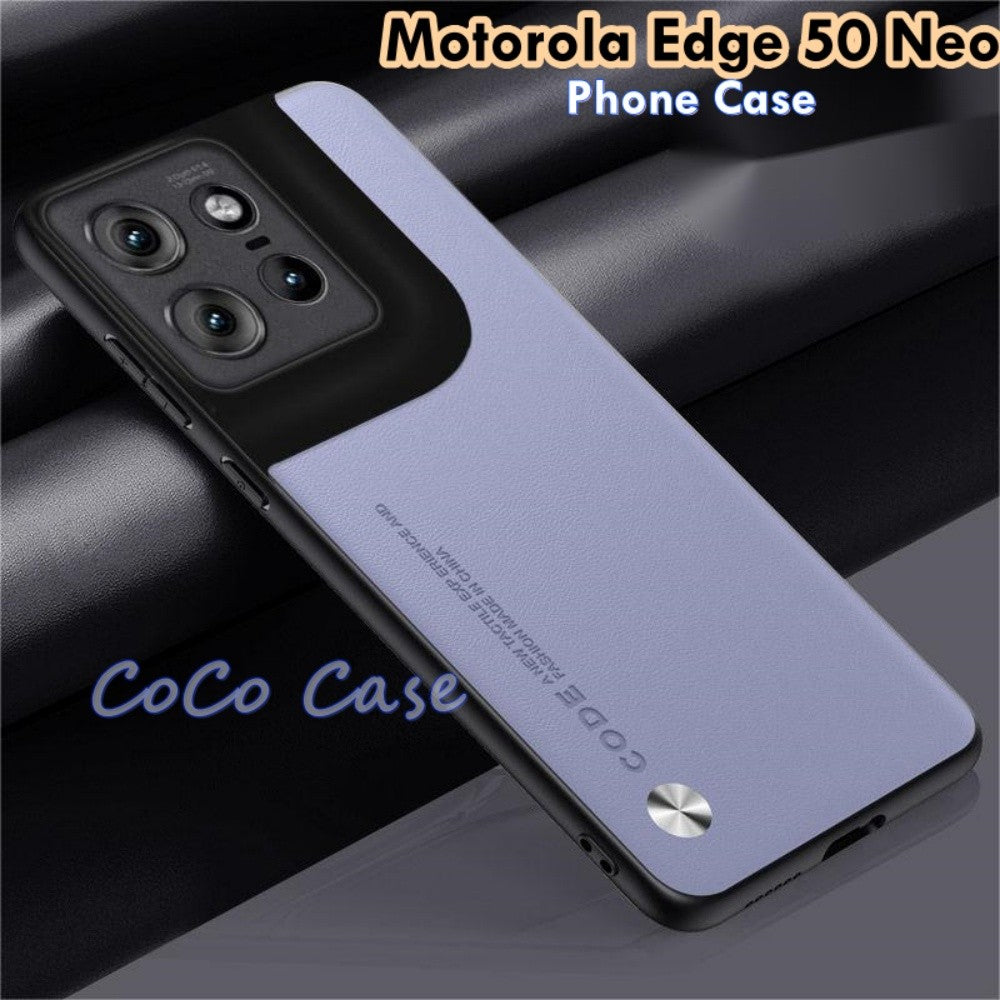 For Motorola Edge 50 Neo Cover Silicone Professional Full Case Classic Simple Solid Color Phone Case Cover sweatproof