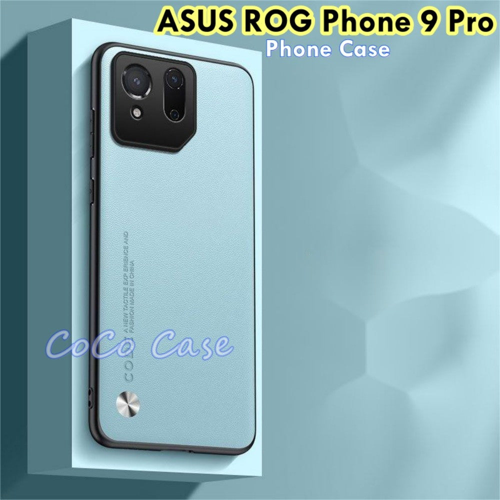 For ASUS ROG Phone 9 Pro Cover Silicone Professional Full Case Classic Simple Solid Color Phone Case Cover sweatproof