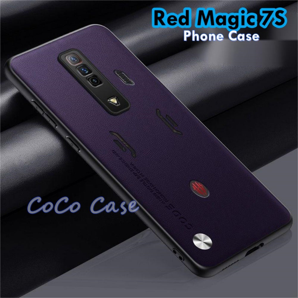 For Red Magic 7S Cover Silicone Professional Full Case Classic Simple Solid Color Phone Case Cover sweatproof