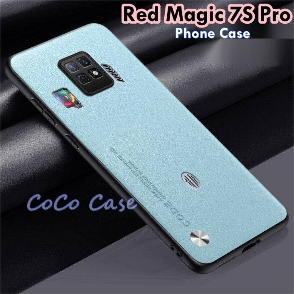 For Red Magic 7S Pro Cover Silicone Professional Full Case Classic Simple Solid Color Phone Case Cover sweatproof