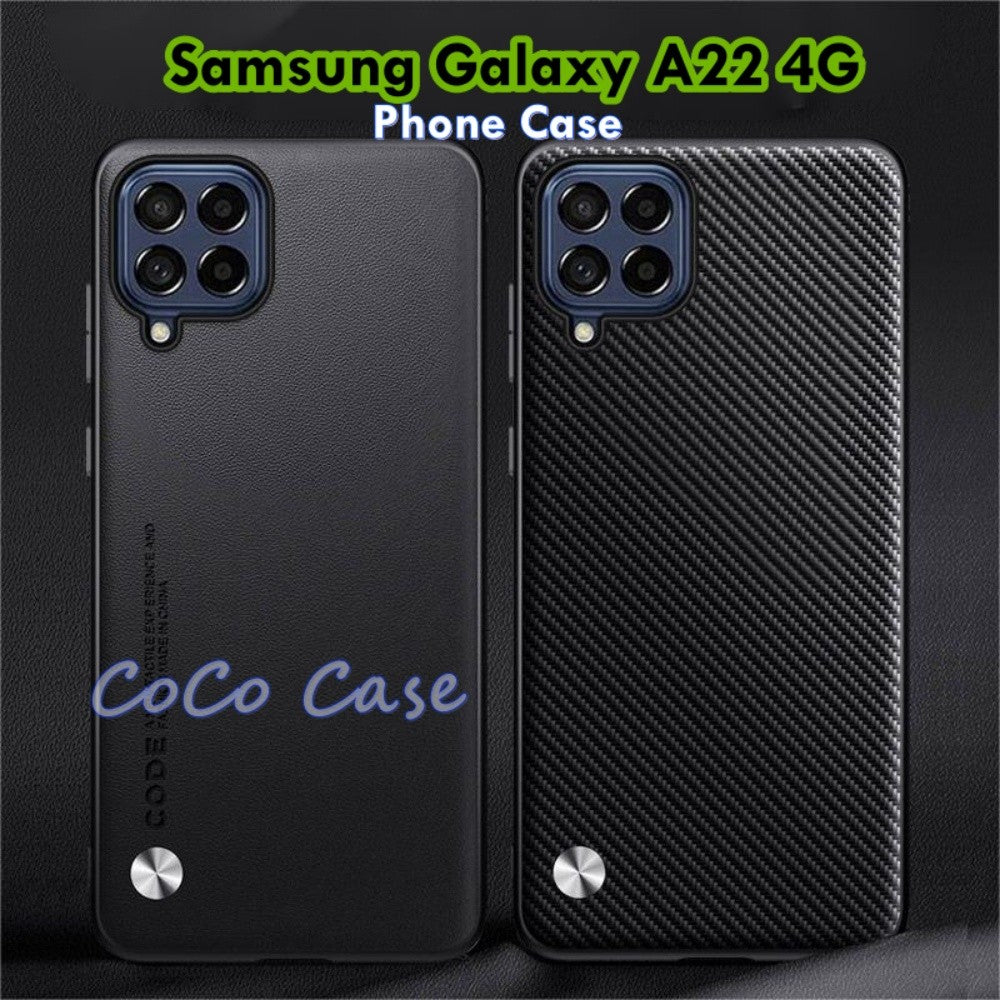 For Samsung Galaxy A22 4G Cover Silicone Professional Full Case Classic Simple Solid Color Phone Case Cover sweatproof