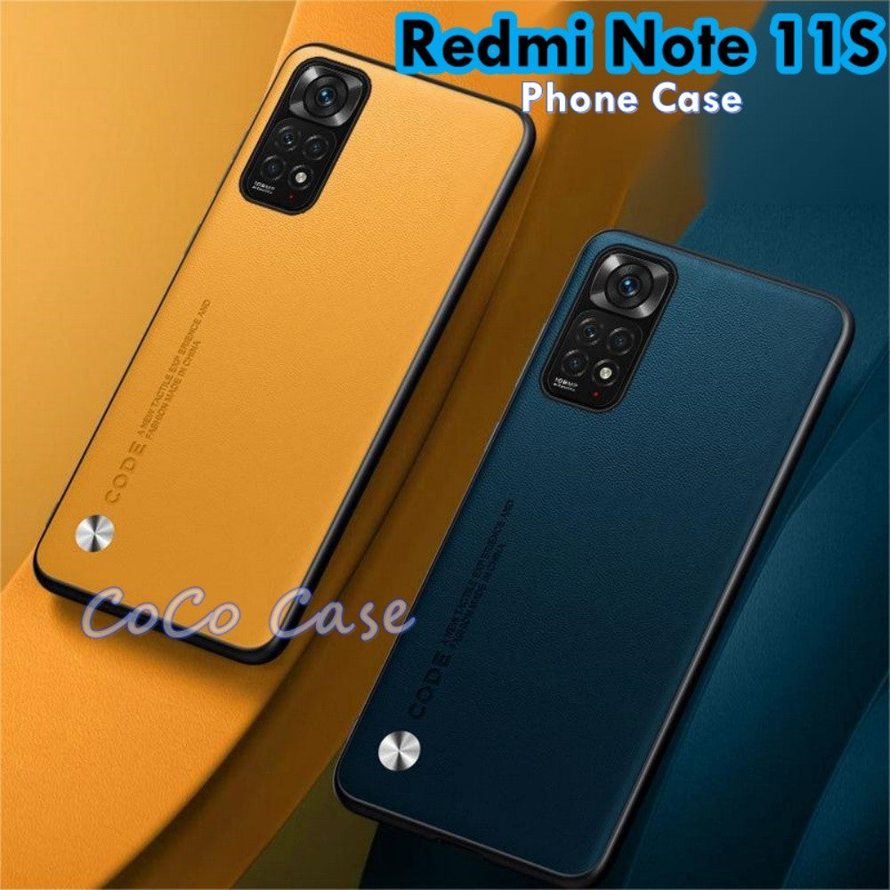 For Redmi Note 11S Cover Silicone Professional Full Case Classic Simple Solid Color Phone Case Cover sweatproof