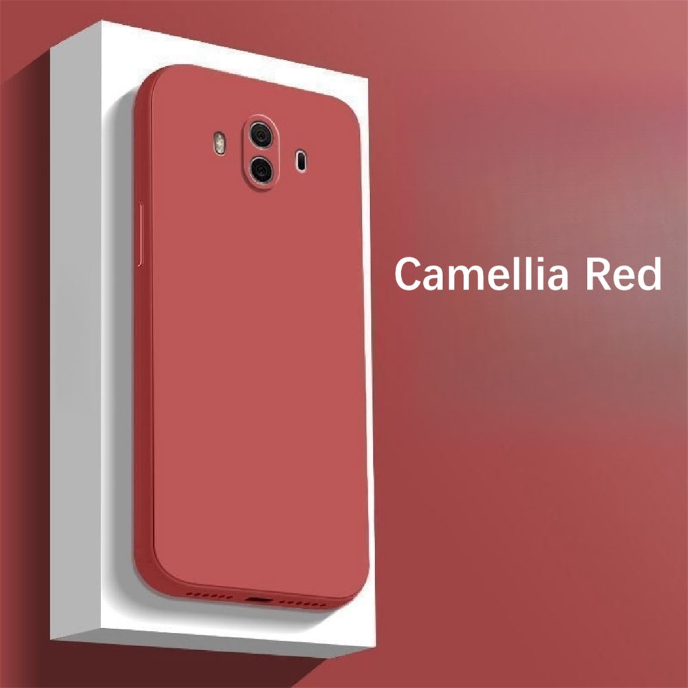 For Huawei Mate 10 Cover Drop and wear resistant Silicone Full Case Classic Simple Solid Color Phone Case Cover
