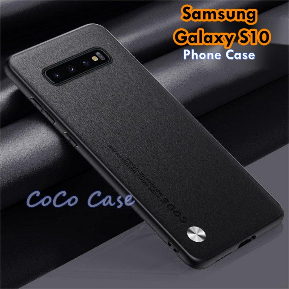 For Samsung Galaxy S10 Cover Silicone Professional Full Case Classic Simple Solid Color Phone Case Cover sweatproof