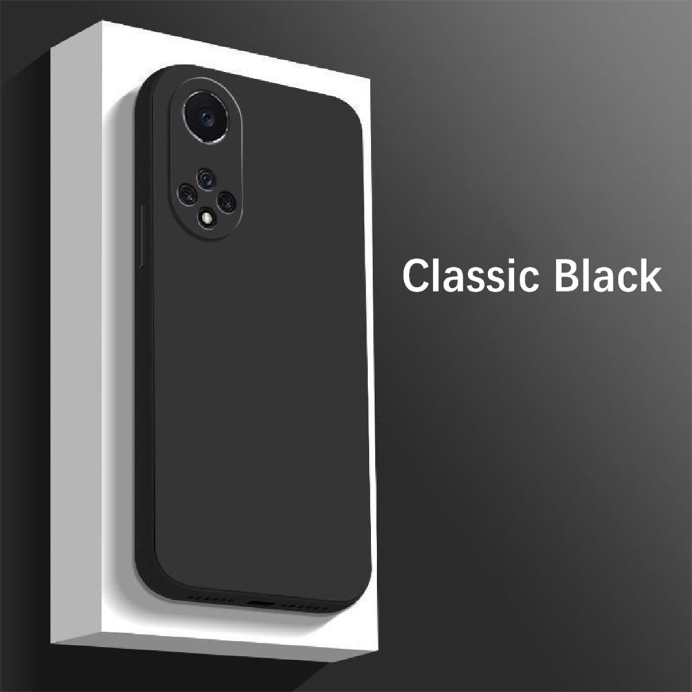 For Honor X7 Cover Drop and wear resistant Silicone Full Case Classic Simple Solid Color Phone Case Cover