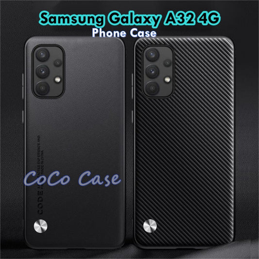 For Samsung Galaxy A32 4G Cover Silicone Professional Full Case Classic Simple Solid Color Phone Case Cover sweatproof