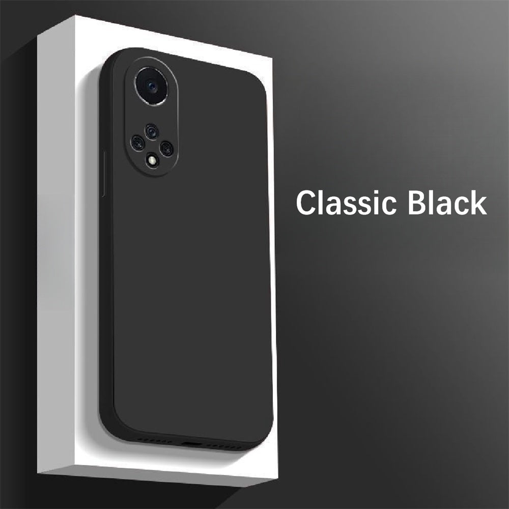 For Huawei Nova 9 Cover Drop and wear resistant Silicone Full Case Classic Simple Solid Color Phone Case Cover
