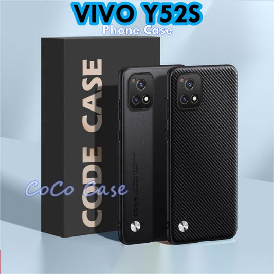 For VIVO Y52S Cover Silicone Professional Full Case Classic Simple Solid Color Phone Case Cover sweatproof