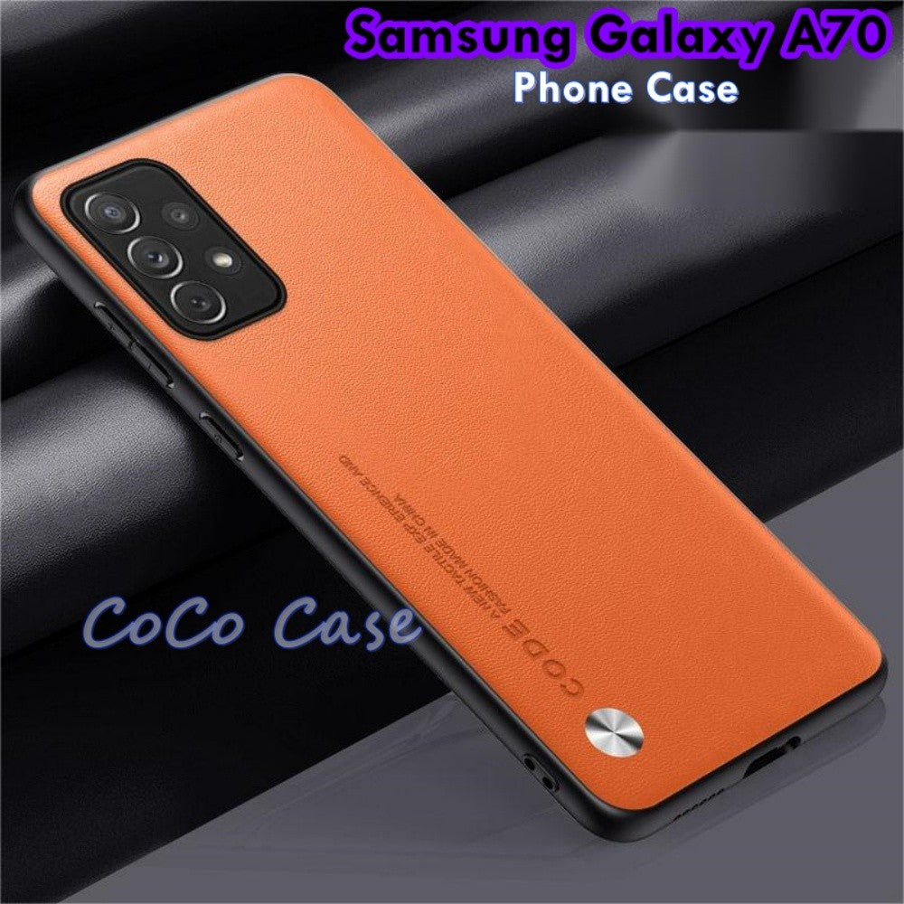 For Samsung Galaxy A70 Cover Silicone Professional Full Case Classic Simple Solid Color Phone Case Cover sweatproof