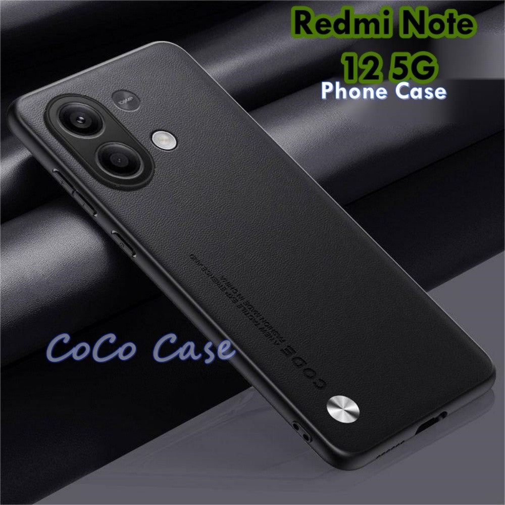 For Redmi Note 12 5G Cover Silicone Professional Full Case Classic Simple Solid Color Phone Case Cover sweatproof