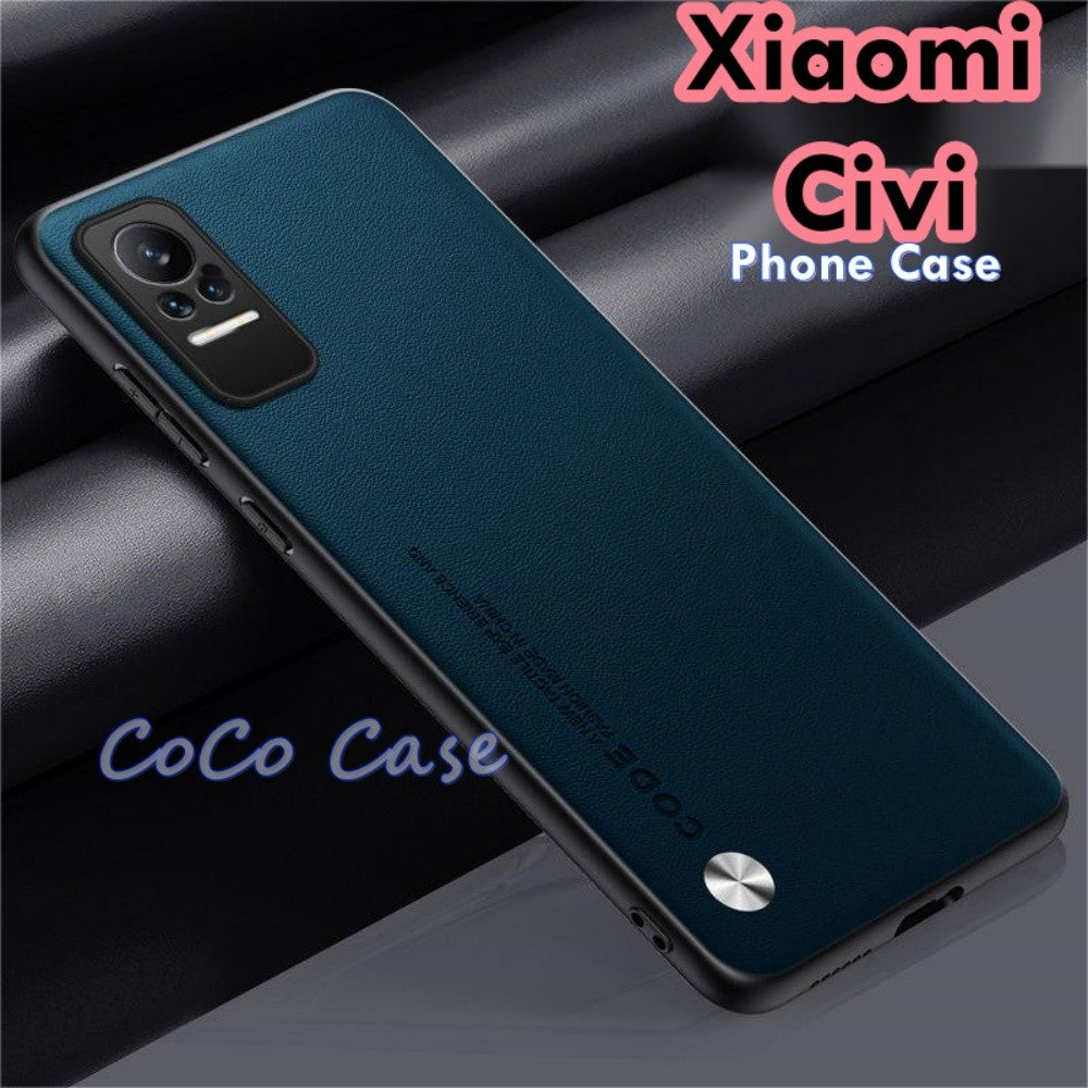 For Xiaomi Civi Cover Silicone Professional Full Case Classic Simple Solid Color Phone Case Cover sweatproof