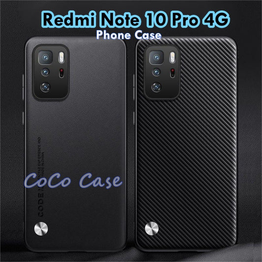 For Redmi Note 10 Pro 4G Cover Silicone Professional Full Case Classic Simple Solid Color Phone Case Cover sweatproof