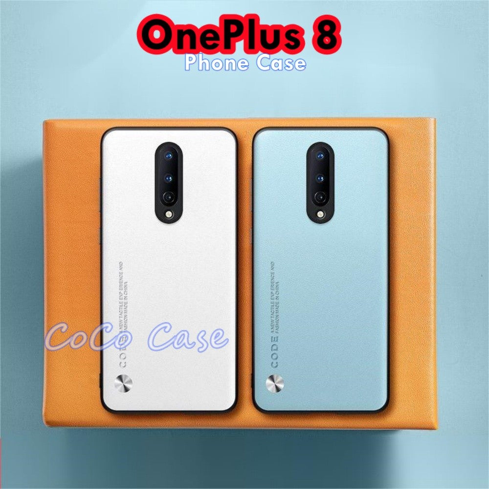 For OnePlus 8 Cover Silicone Professional Full Case Classic Simple Solid Color Phone Case Cover sweatproof