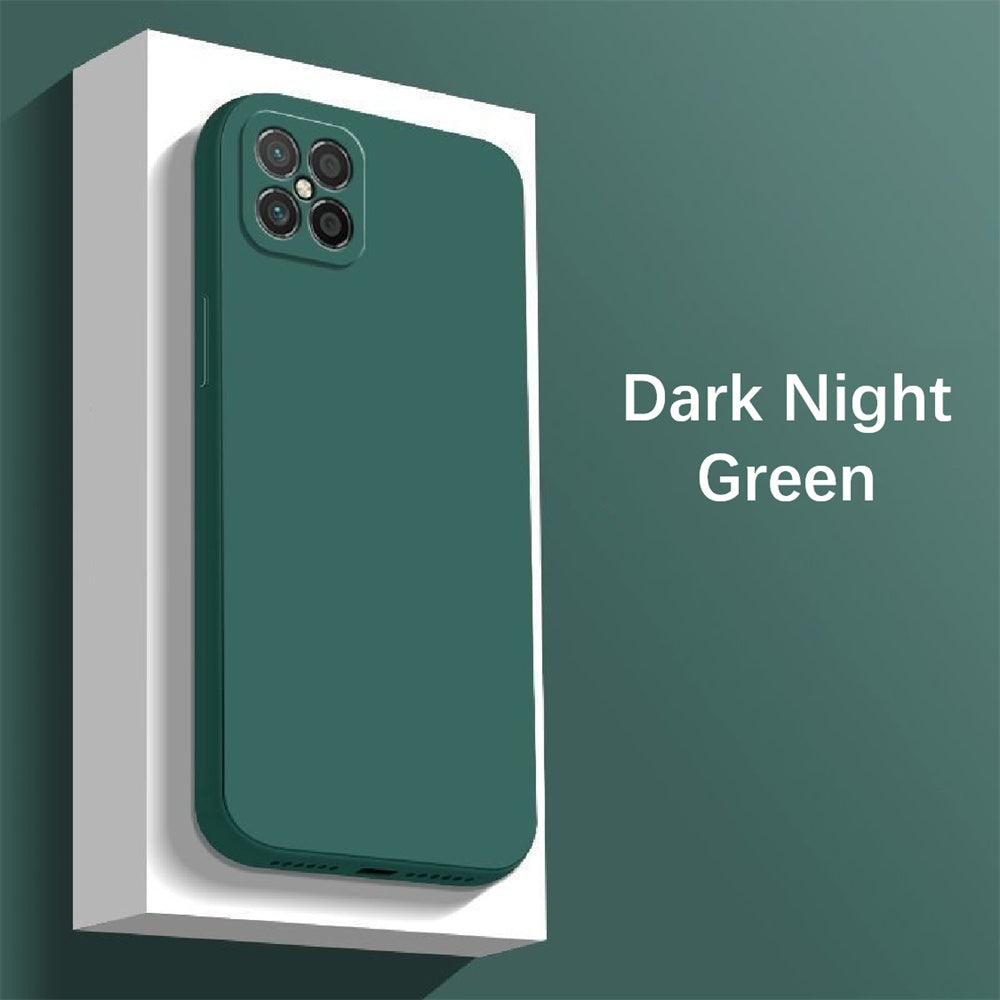 For Honor Play 5 Cover Drop and wear resistant Silicone Full Case Classic Simple Solid Color Phone Case Cover