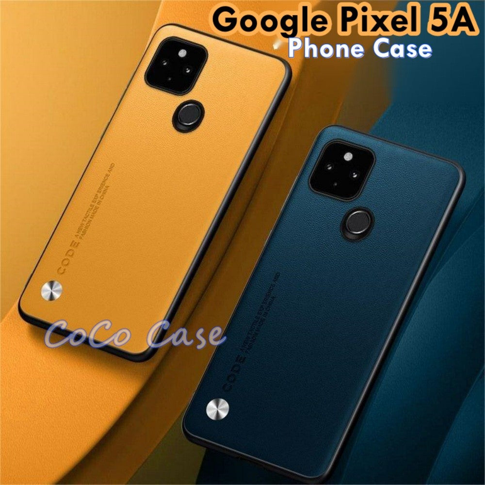 For Google Pixel 5A Cover Silicone Professional Full Case Classic Simple Solid Color Phone Case Cover sweatproof