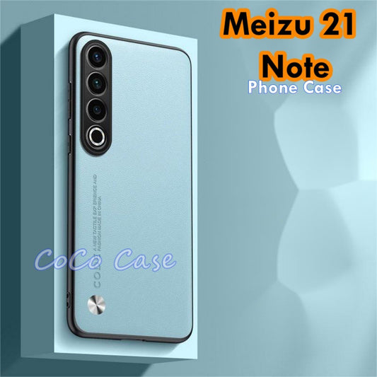 For Meizu 21 Note Cover Silicone Professional Full Case Classic Simple Solid Color Phone Case Cover sweatproof