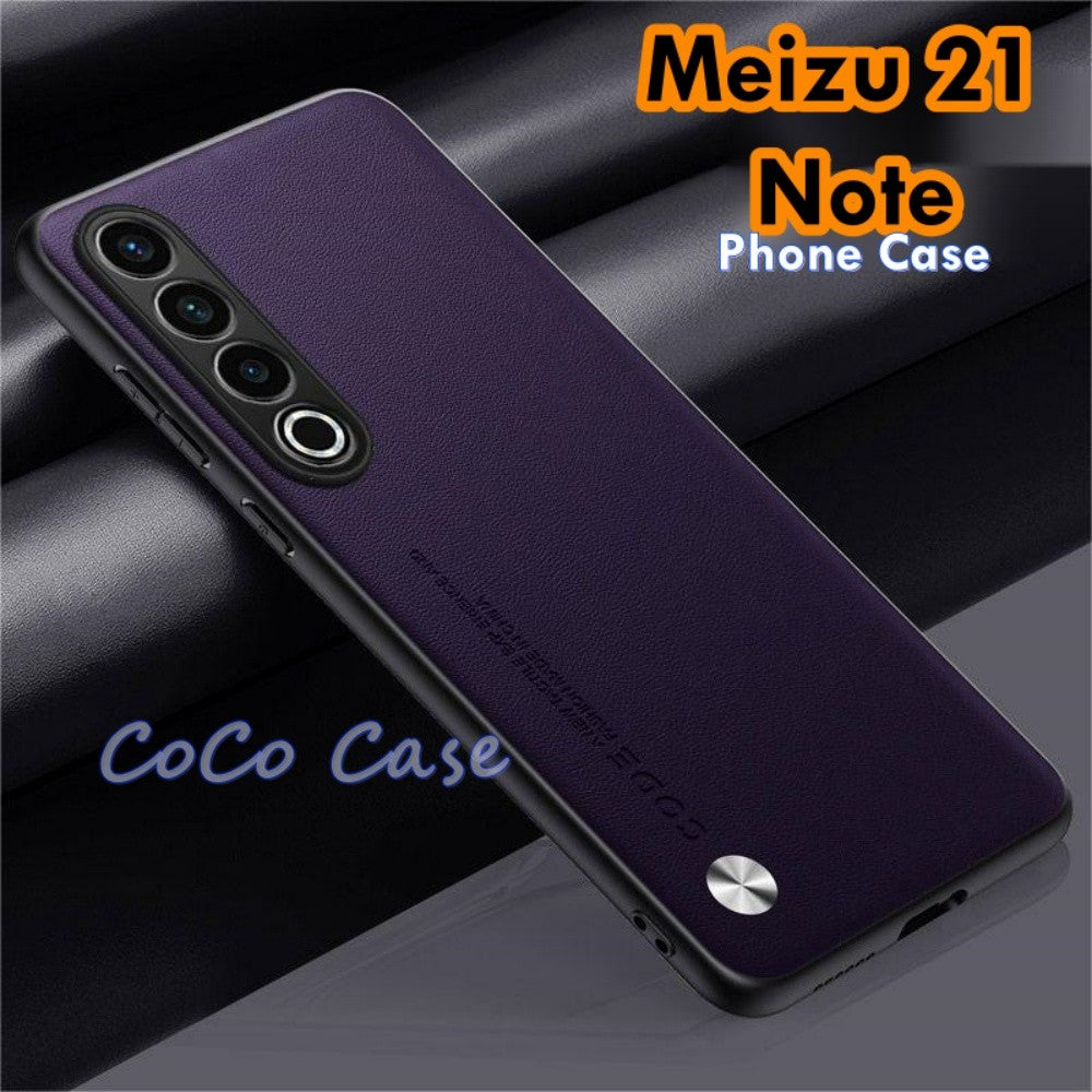 For Meizu 21 Note Cover Silicone Professional Full Case Classic Simple Solid Color Phone Case Cover sweatproof