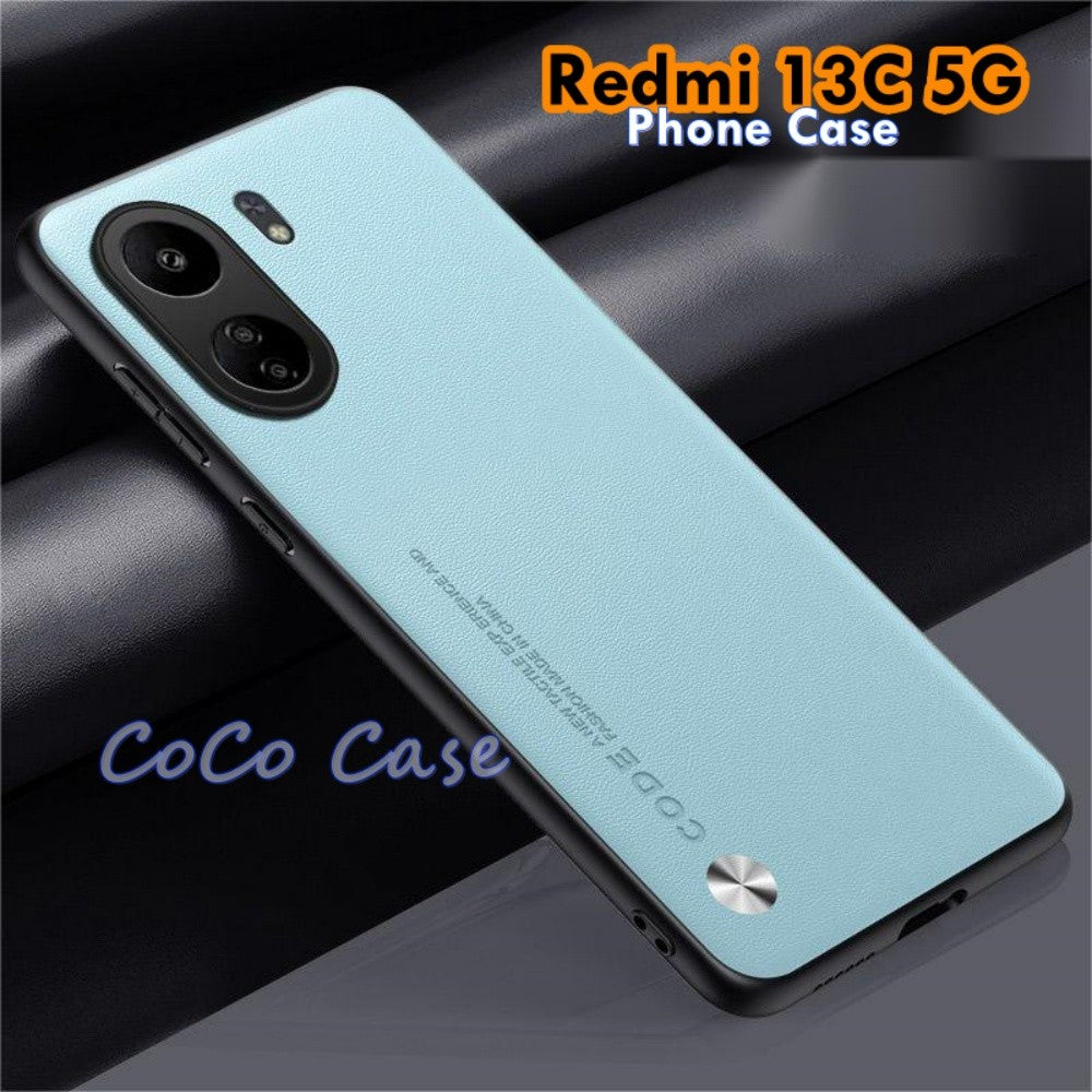 For Redmi 13C 5G Cover Silicone Professional Full Case Classic Simple Solid Color Phone Case Cover sweatproof