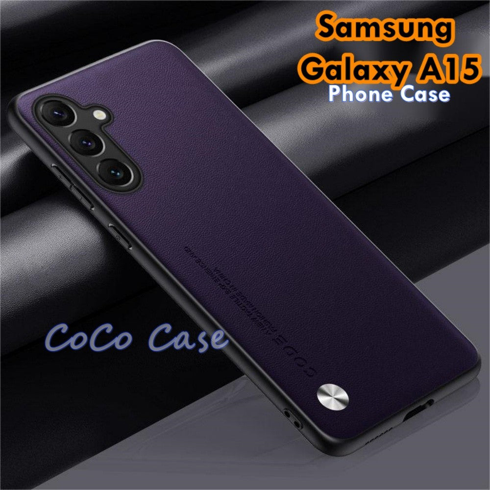 For Samsung Galaxy A15 Cover Silicone Professional Full Case Classic Simple Solid Color Phone Case Cover sweatproof