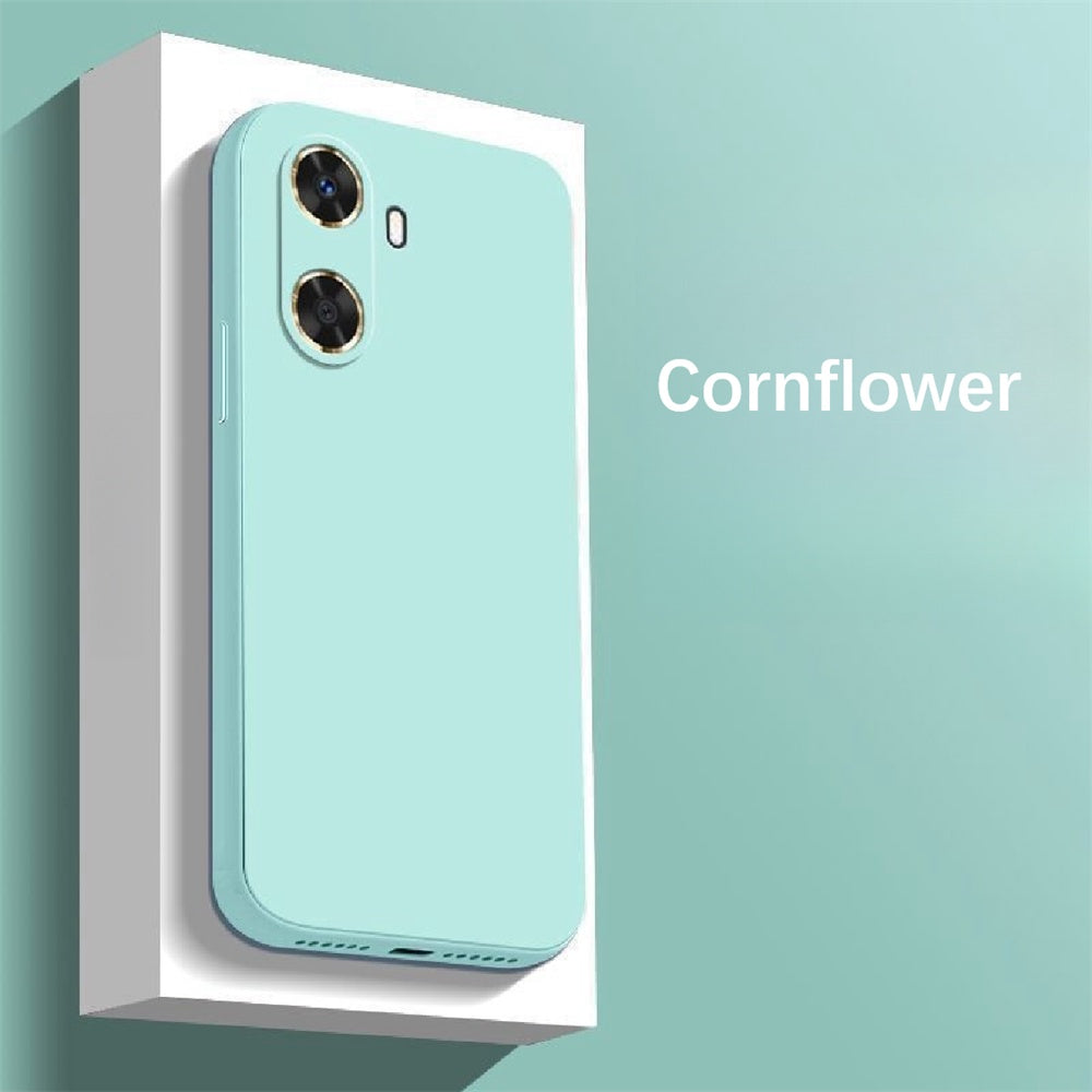 For Huawei Enjoy 60 Pro Cover Drop and wear resistant Silicone Full Case Classic Simple Solid Color Phone Case Cover