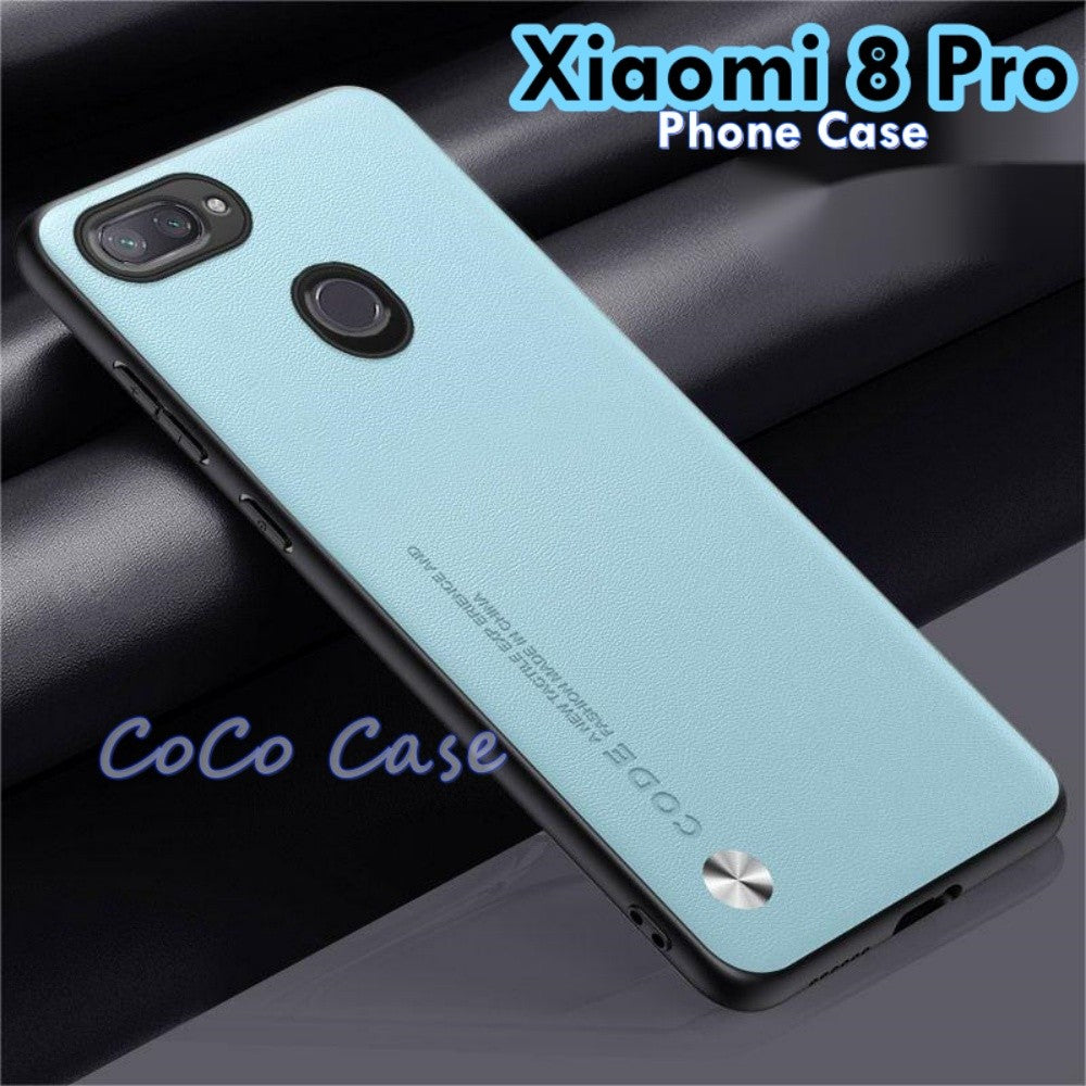 For Xiaomi 8 Pro Cover Silicone Professional Full Case Classic Simple Solid Color Phone Case Cover sweatproof