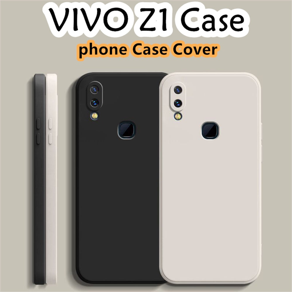 For VIVO Z1 Cover Drop and wear resistant Silicone Full Case Classic Simple Solid Color Phone Case Cover
