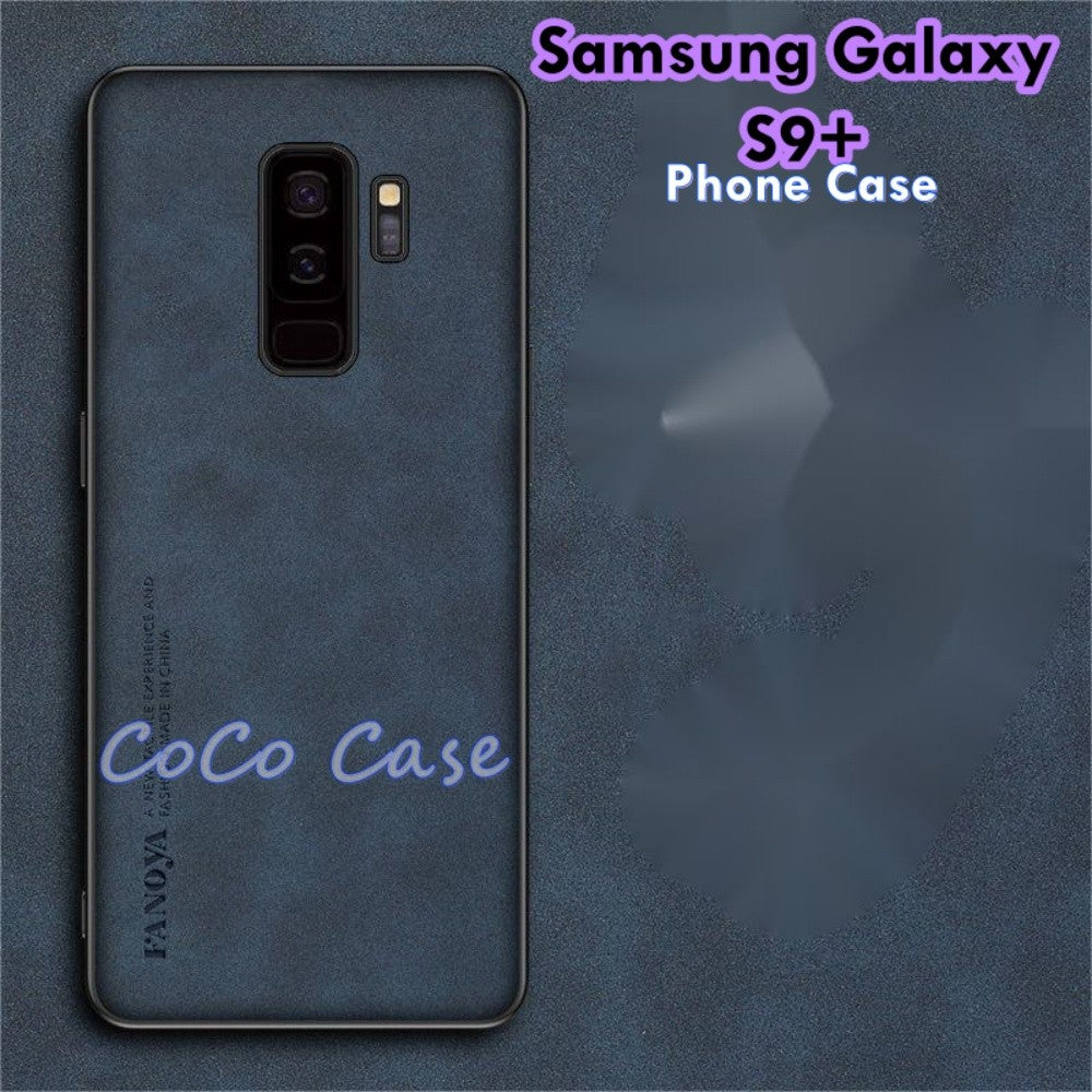 For Samsung Galaxy S9+ Cover Silicone Professional Full Case Classic Simple Solid Color Phone Case Cover sweatproof