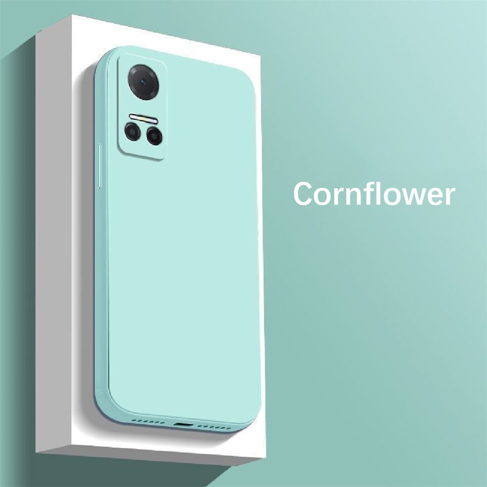 For Honor Play 6T Cover Drop and wear resistant Silicone Full Case Classic Simple Solid Color Phone Case Cover