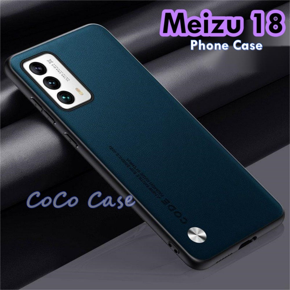 For Meizu 18 Cover Silicone Professional Full Case Classic Simple Solid Color Phone Case Cover sweatproof