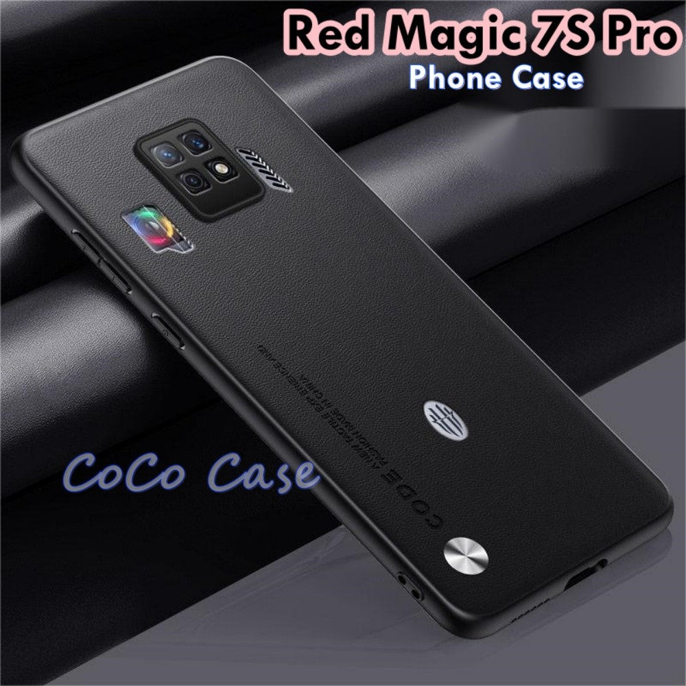 For Red Magic 7S Pro Cover Silicone Professional Full Case Classic Simple Solid Color Phone Case Cover sweatproof