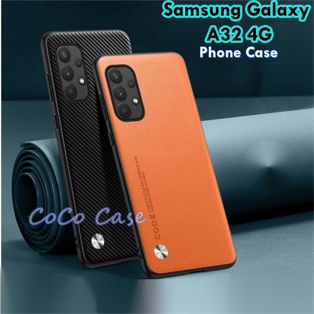 For Samsung Galaxy A32 4G Cover Silicone Professional Full Case Classic Simple Solid Color Phone Case Cover sweatproof
