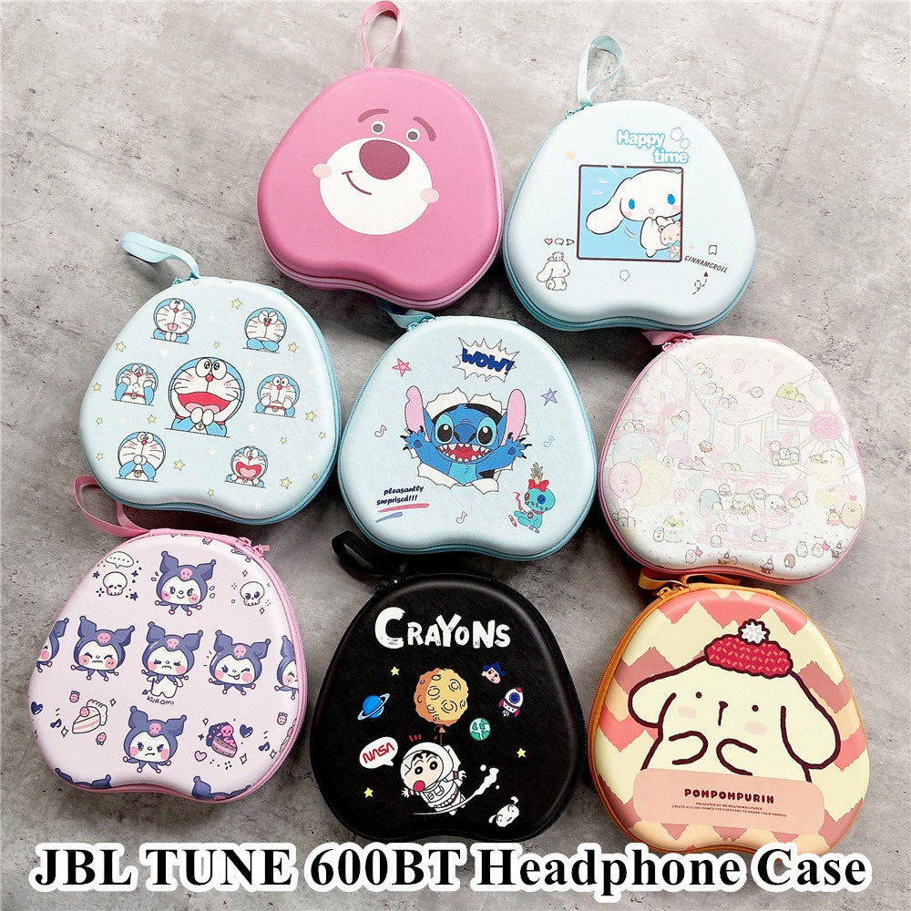 For JBL TUNE 600BT Headphone Case Cartoon Creative Patterns Headset Earpads Storage Bag Casing Box