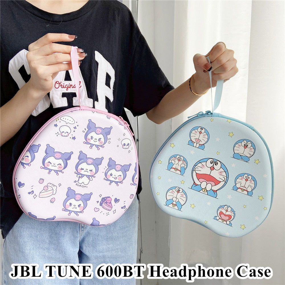 For JBL TUNE 600BT Headphone Case Cartoon Creative Patterns Headset Earpads Storage Bag Casing Box