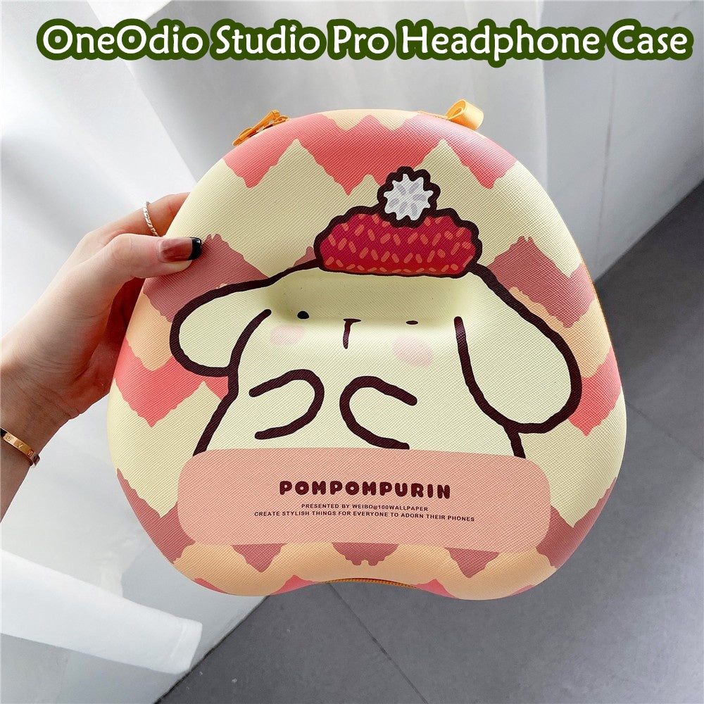 For OneOdio Studio Pro Headphone Case Cartoon Creative Patterns Headset Earpads Storage Bag Casing Box