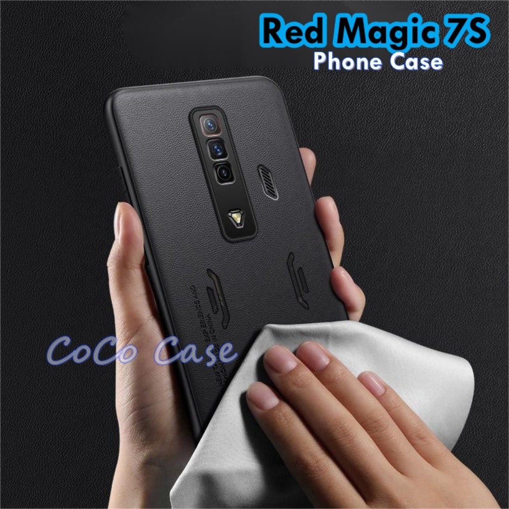 For Red Magic 7S Cover Silicone Professional Full Case Classic Simple Solid Color Phone Case Cover sweatproof