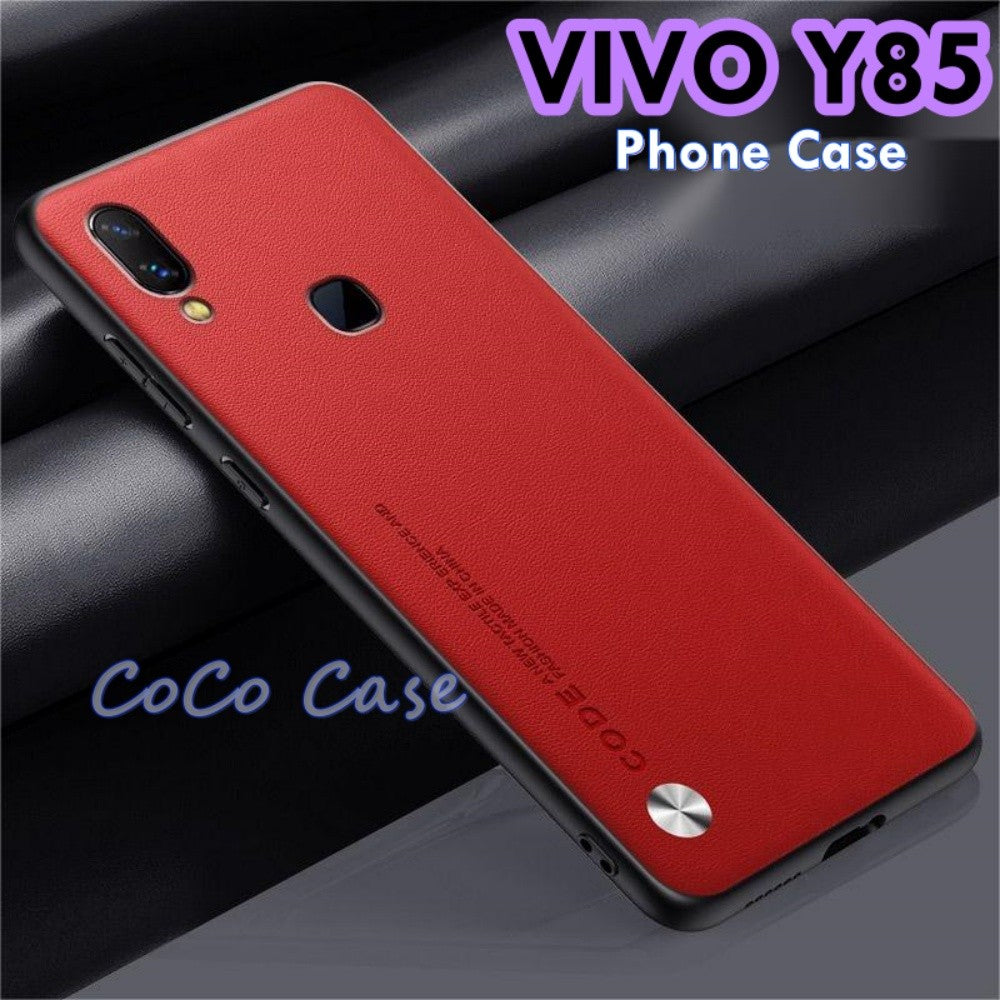 For VIVO Y85 Cover Silicone Professional Full Case Classic Simple Solid Color Phone Case Cover sweatproof