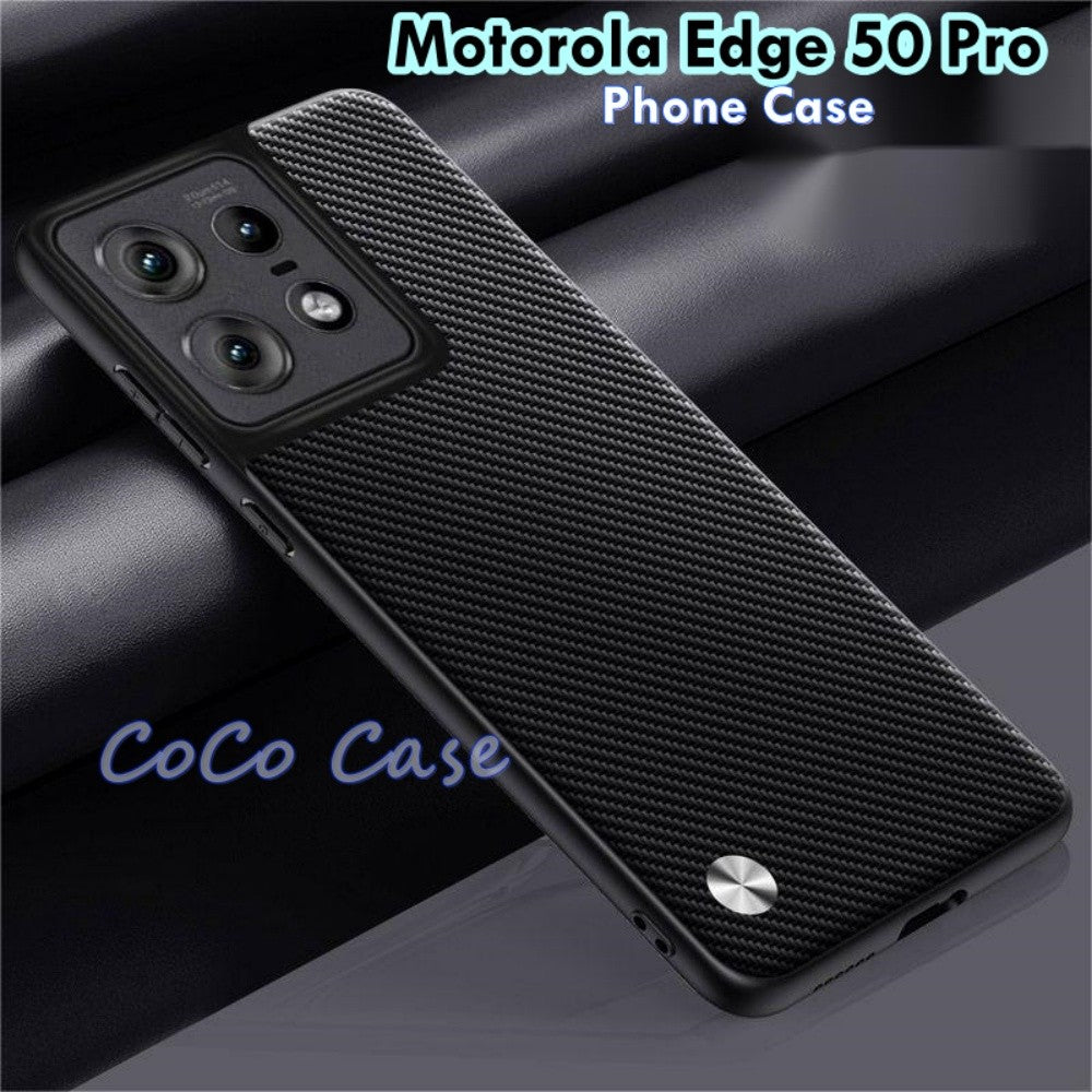 For Motorola Edge 50 Pro Cover Silicone Professional Full Case Classic Simple Solid Color Phone Case Cover sweatproof