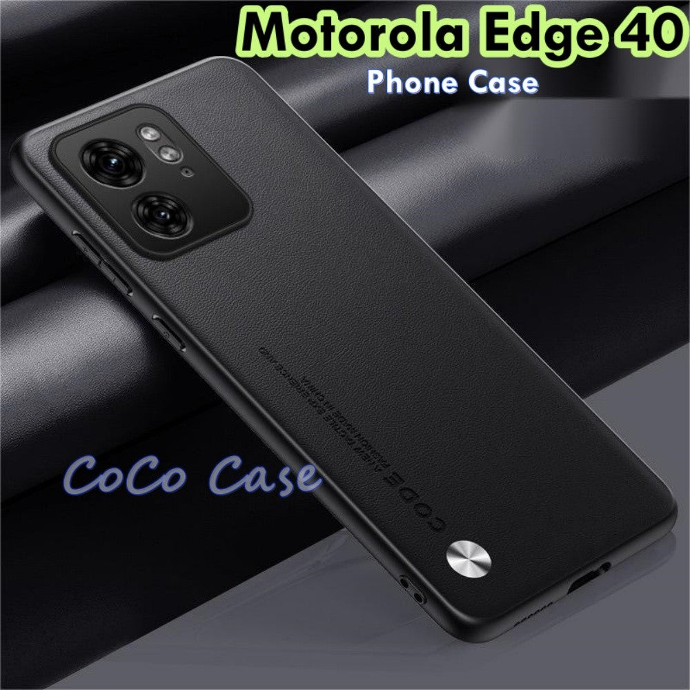 For Motorola Edge 40 Cover Silicone Professional Full Case Classic Simple Solid Color Phone Case Cover sweatproof