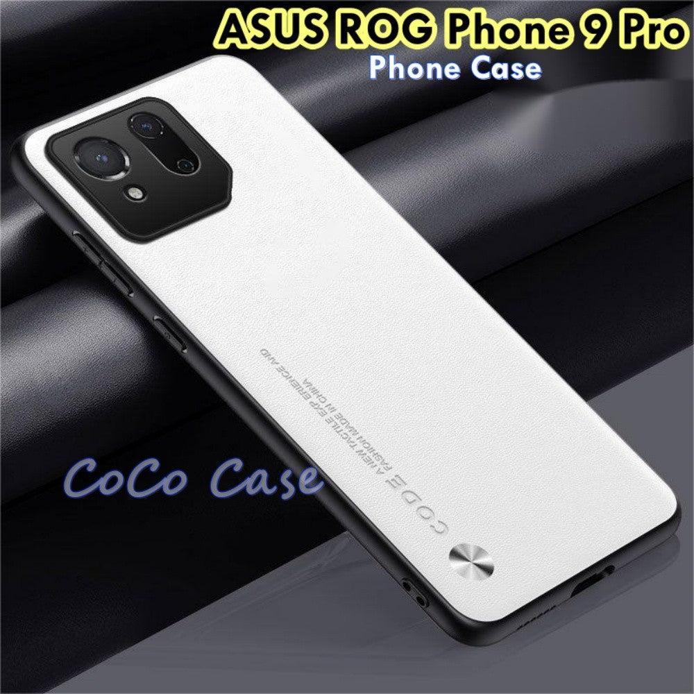 For ASUS ROG Phone 9 Pro Cover Silicone Professional Full Case Classic Simple Solid Color Phone Case Cover sweatproof