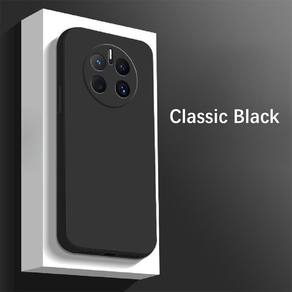 For Huawei Mate 50 Cover Drop and wear resistant Silicone Full Case Classic Simple Solid Color Phone Case Cover