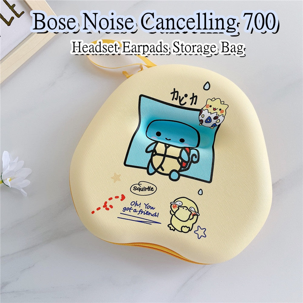 For Bose Noise Cancelling 700 Headphone Case Cartoon Creative Patterns Headset Earpads Storage Bag Casing Box