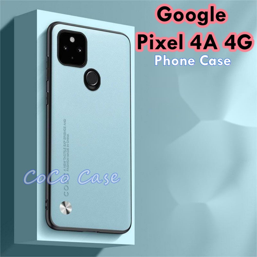For Google Pixel 4A 4G Cover Silicone Professional Full Case Classic Simple Solid Color Phone Case Cover sweatproof