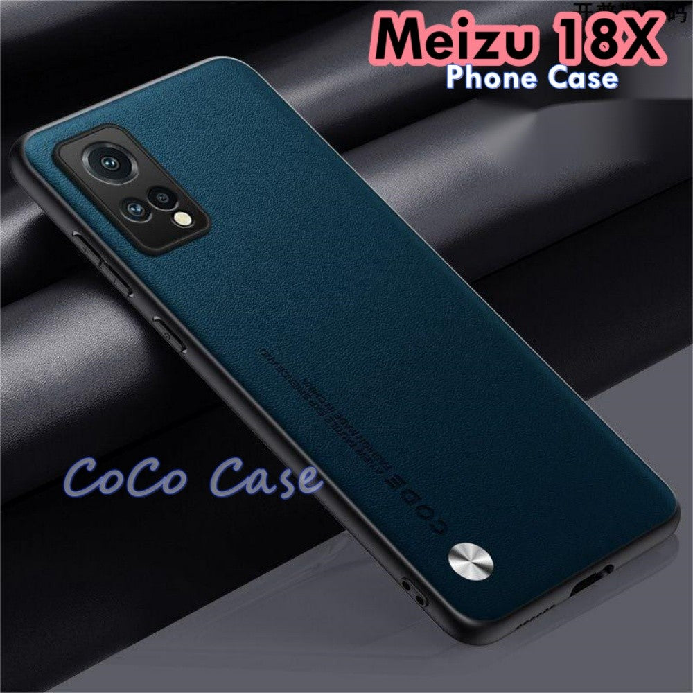 For Meizu 18X Cover Silicone Professional Full Case Classic Simple Solid Color Phone Case Cover sweatproof